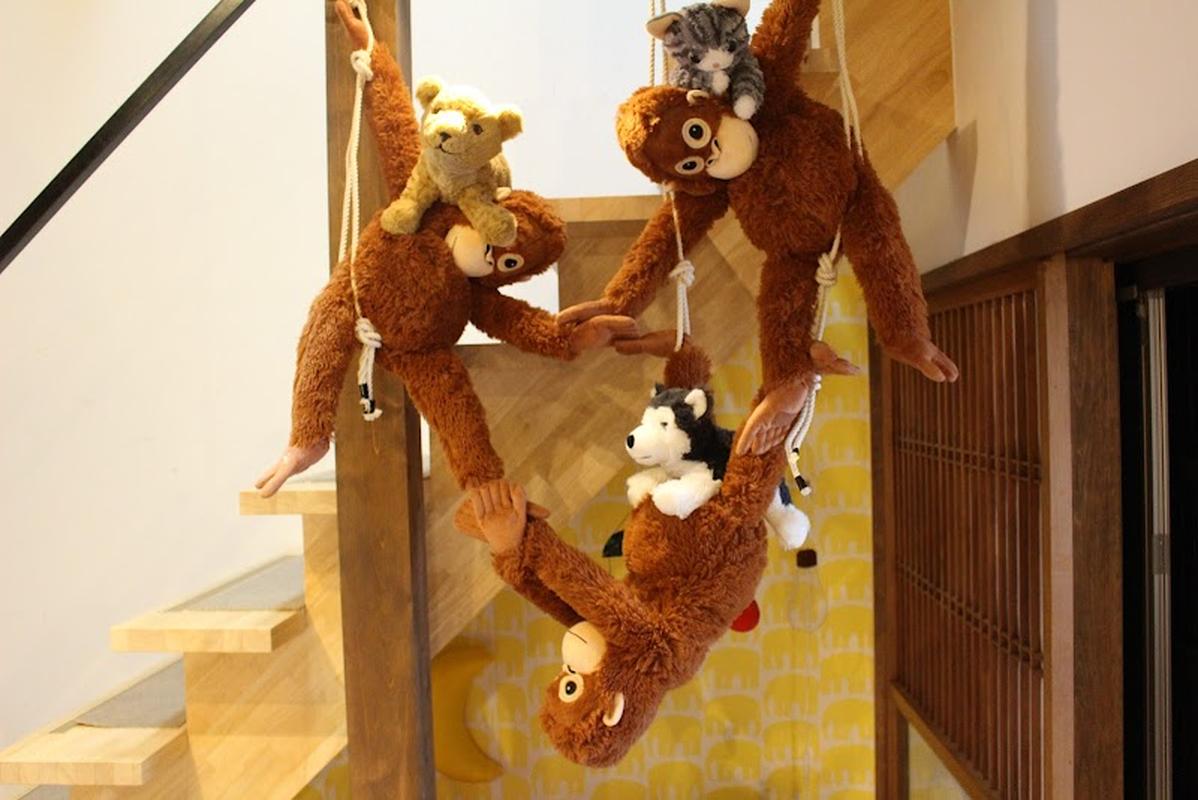 니시진노사토, 교토 여행 중 방문