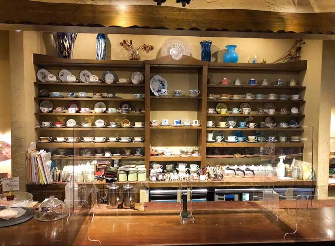 카페 코바 가든, 도쿄 여행 중 방문