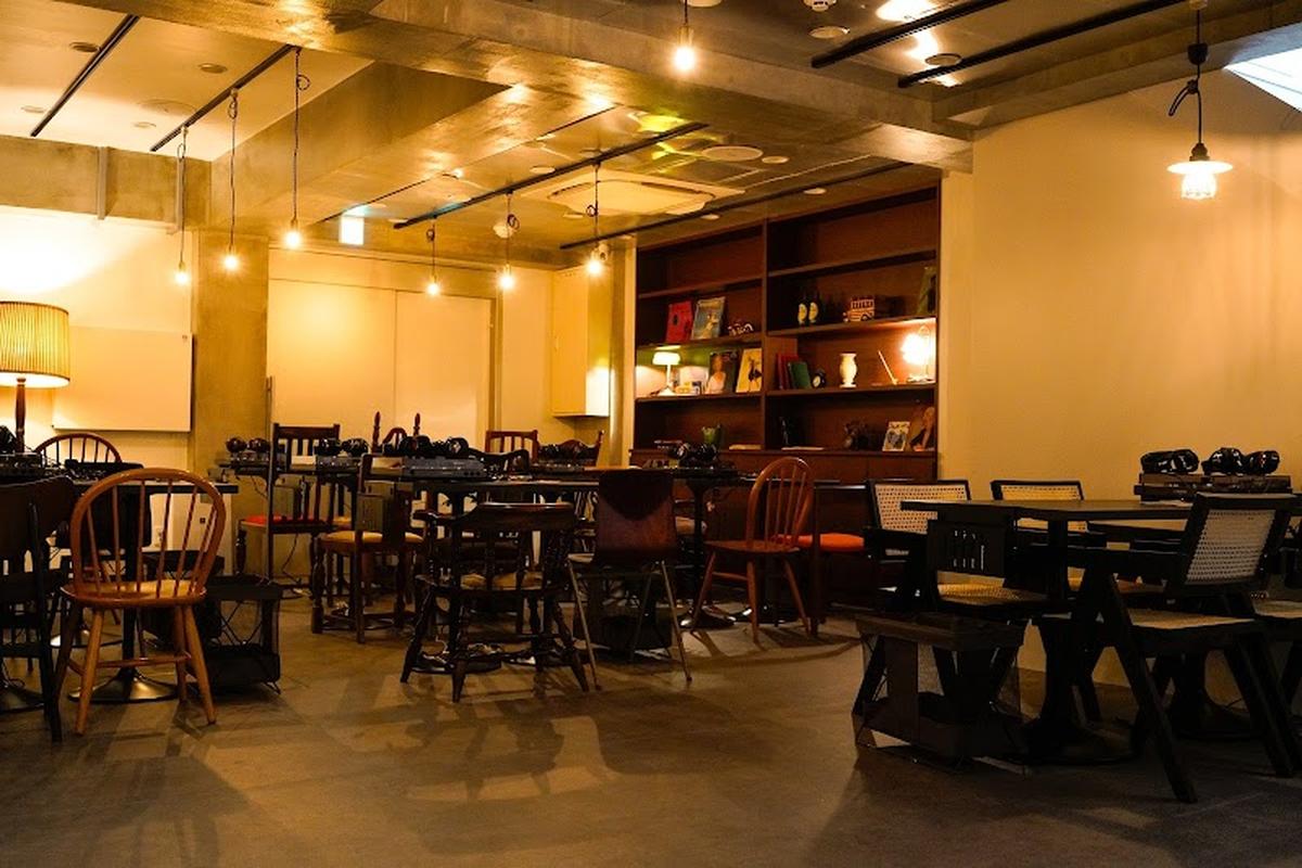 시부야 레코코 레코드 카페 사진