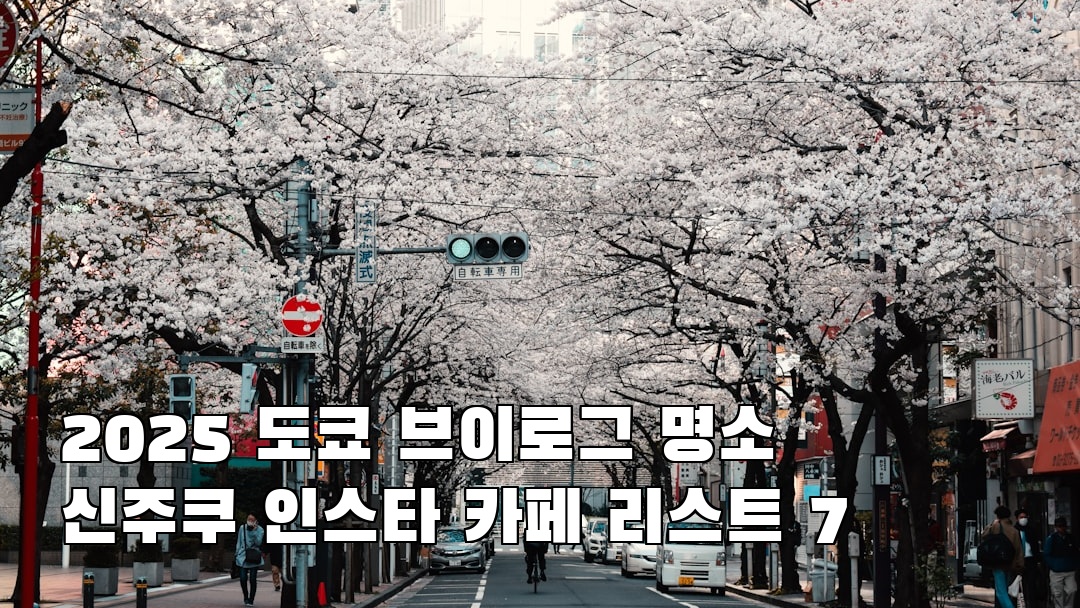 인스타 감성 도쿄여행 신주쿠 소개자료