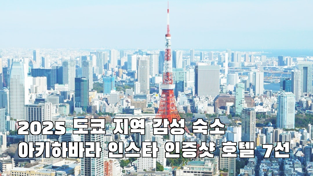 핫플 느낌의 아키하바라 지역정보