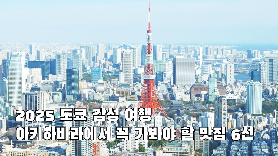 도쿄여행 아키하바라 가볼만한곳