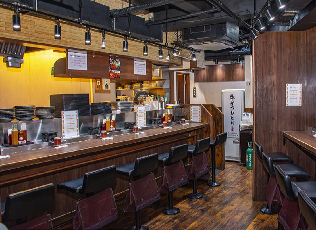 조용한 우에노공원 규카츠 모토무라 우에노