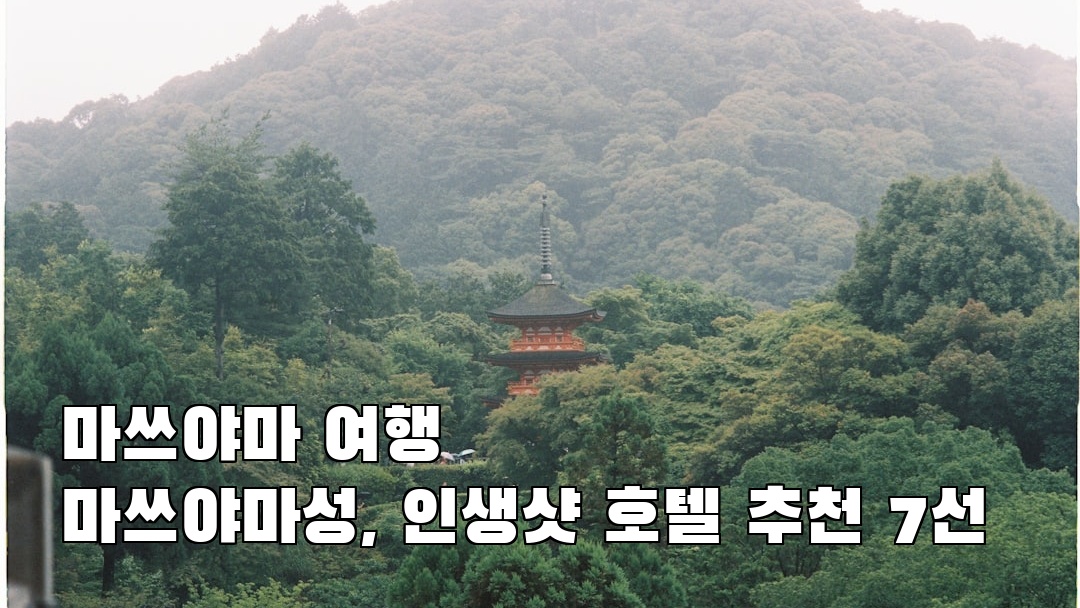 마쓰야마여행 마쓰야마성 여행안내