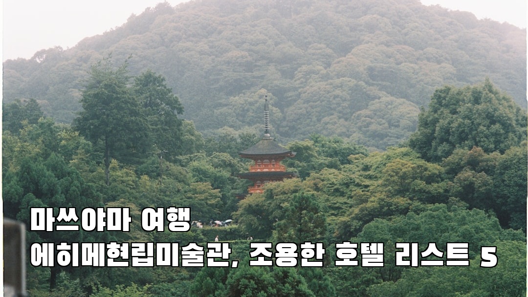 인스타 감성 마쓰야마여행 에히메현립미술관 친구랑여행