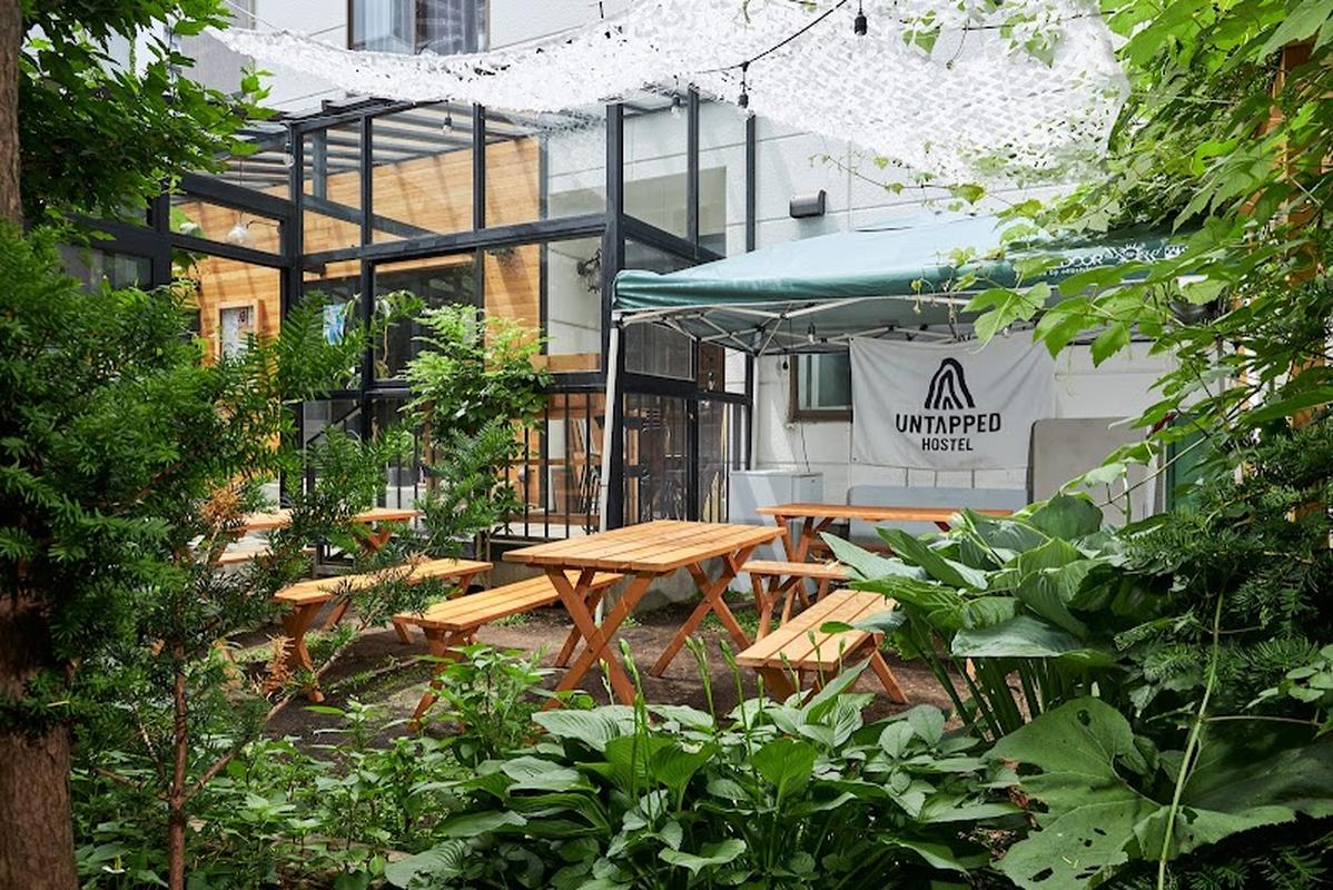 사진 찍기 좋은 매장 언탭드 호스텔