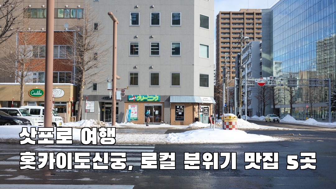 홋카이도신궁 혼자여행