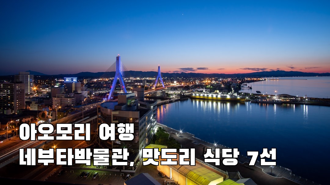 아오모리여행 네부타박물관 현지정보