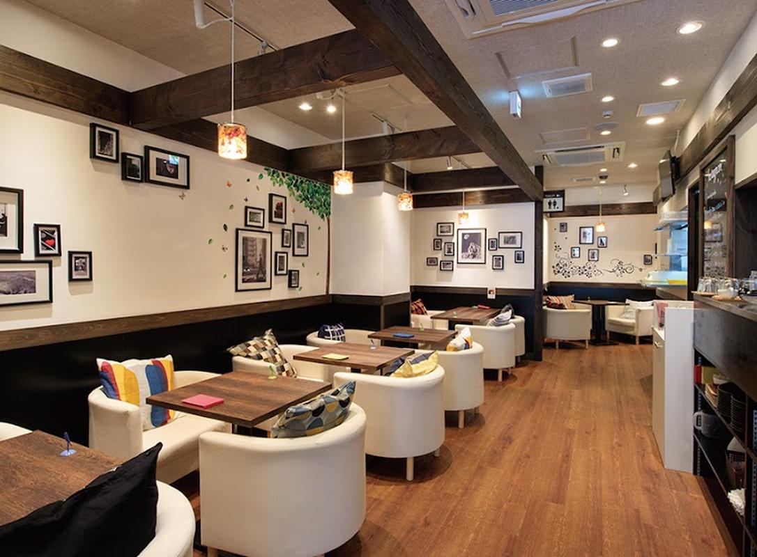 인스타 감성의 오사카 마루후지 카페