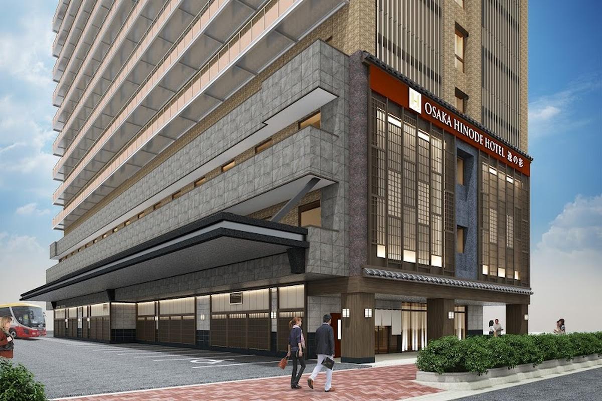 현지 느낌의 매장 오사카 히노데 호텔 닛폰바시