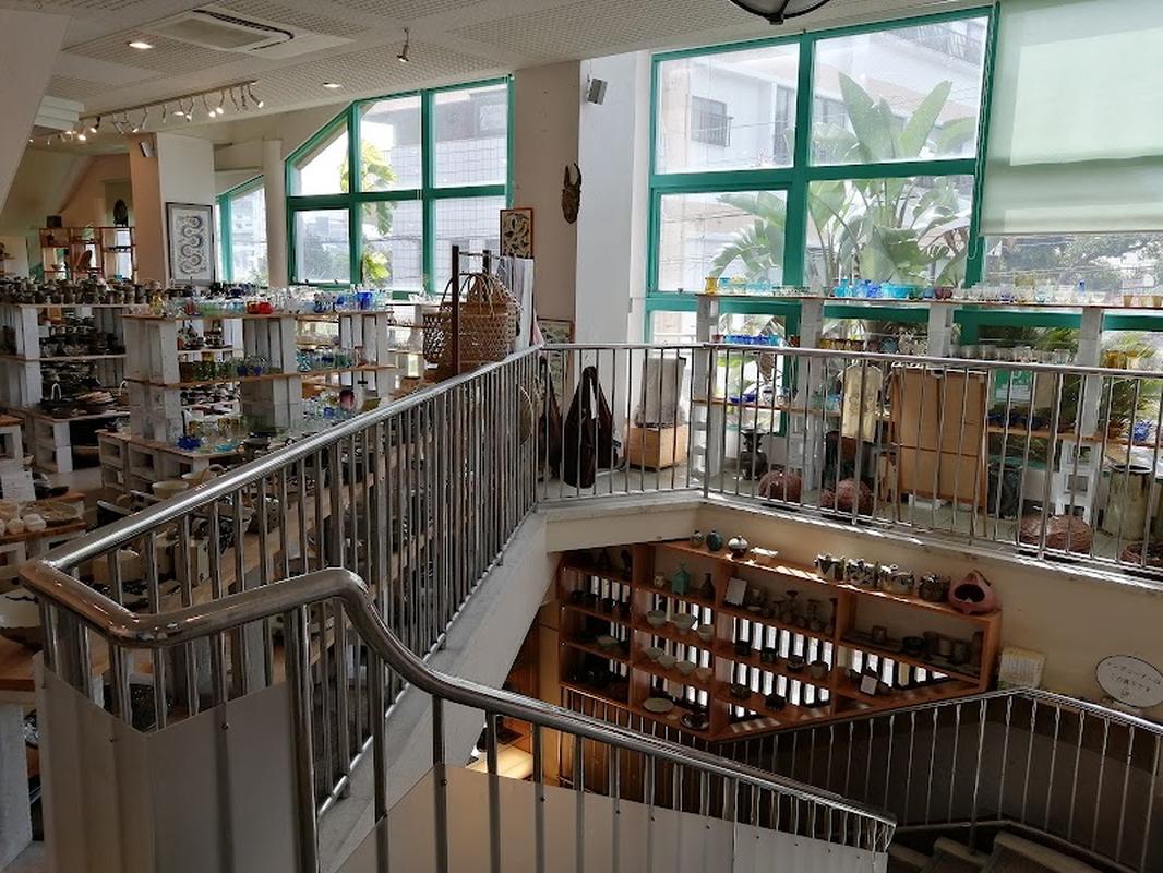 오키나와 나하마키시시장 카페 산고자 사진