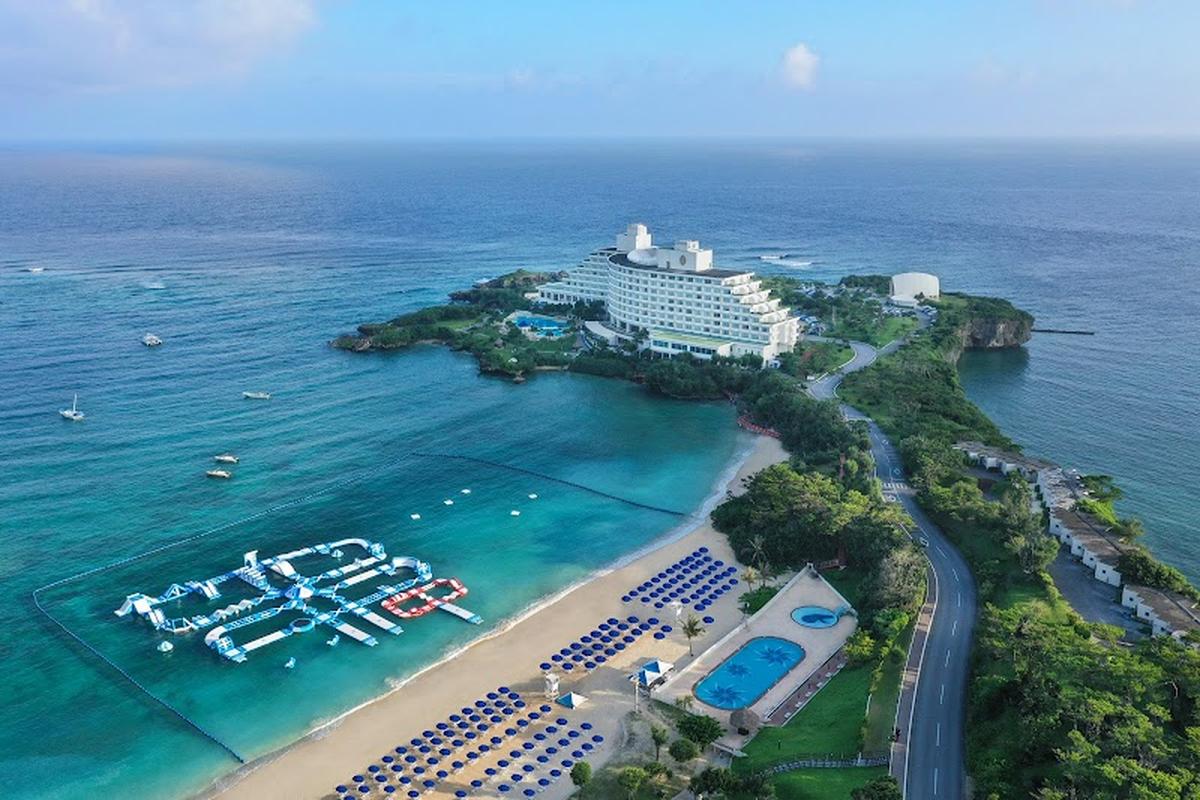 ANA 인터컨티넨탈 만자 비치 리조트, 오키나와 여행 중 방문