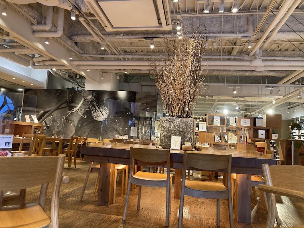 라쿠스이엔정원 카페 무지 사진