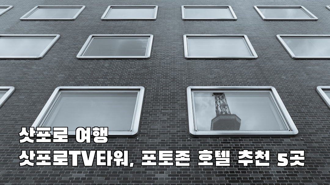 삿포로TV타워 현지정보